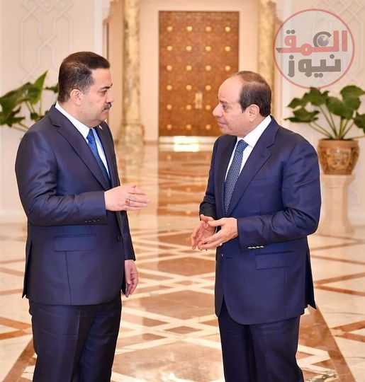 السيد الرئيس يستقبل رئيس الوزراء العراقي