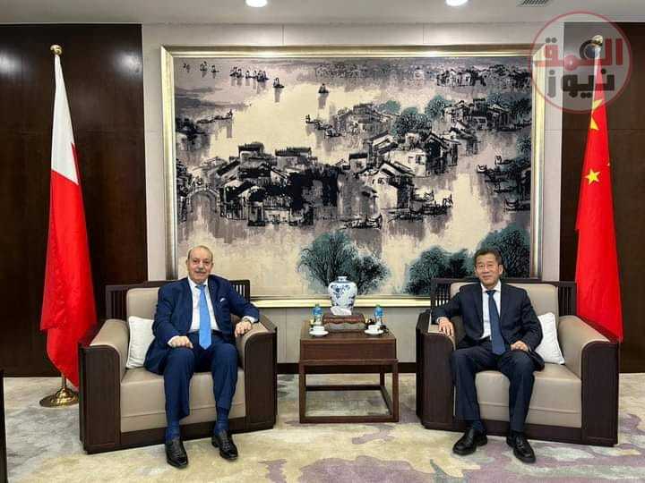 البحرين : السفير عارف يلتقي بنظيره الصيني ويضعه في صورة آخر المستجدات الفلسطينية