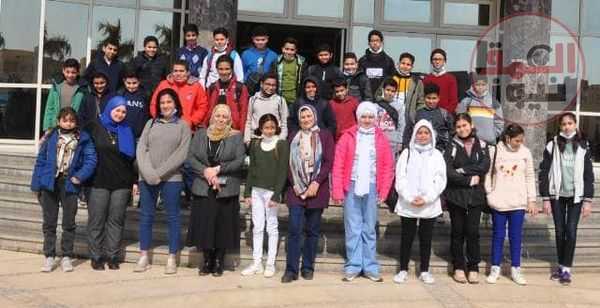 الجامعة المصرية الروسية تستضيف تلاميذ من جامعة الطفل فى كلياتها