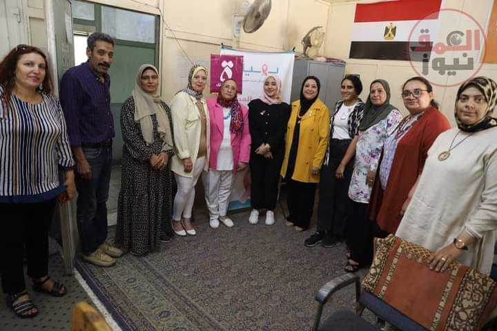 المجلس القومي للمرأة يشدد علي أهمية الكشف المبكر لمرض سرطان الثدي
