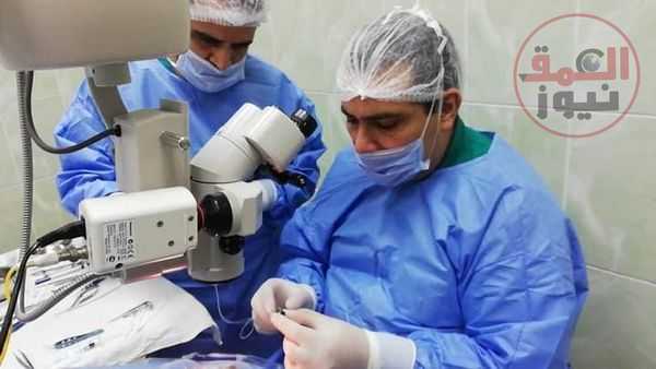 اجراء 155 عملية متنوعة فى أمراض العيون بمستشفى الرمد بدمنهور