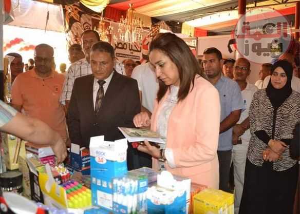 افتتاح معرض "أهلاً مدارس" للمستلزمات المدرسية بكفر الدوار