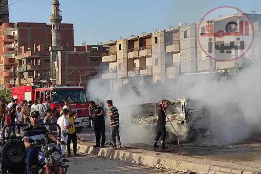 السيطرة على حريق بفرن عيش بمنطقة عين شمس