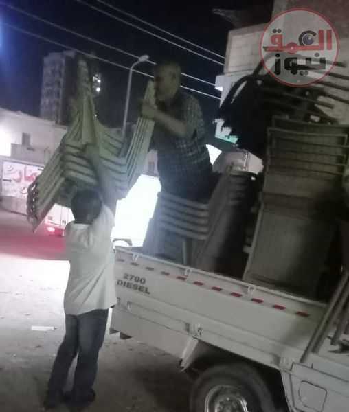 الوحدات المحلية بالبحيرة تنفذ رفع 841 حالة إشغال طريق مخالف
