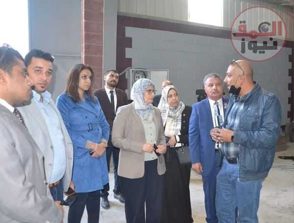 نائب محافظ البحيرة و رئيس الهيئة العامة للتنمية الصناعية يتفقدان عدد من المصانع بحوش عيسى