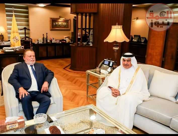 محافظ البنك المركزي المصري يلتقي وزير المالية القطري
