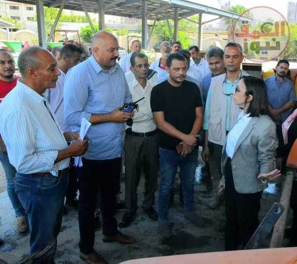 ضمن جهود المحافظة لمواجهة ظاهرة السحابة السوداء وحرق قش الأرز