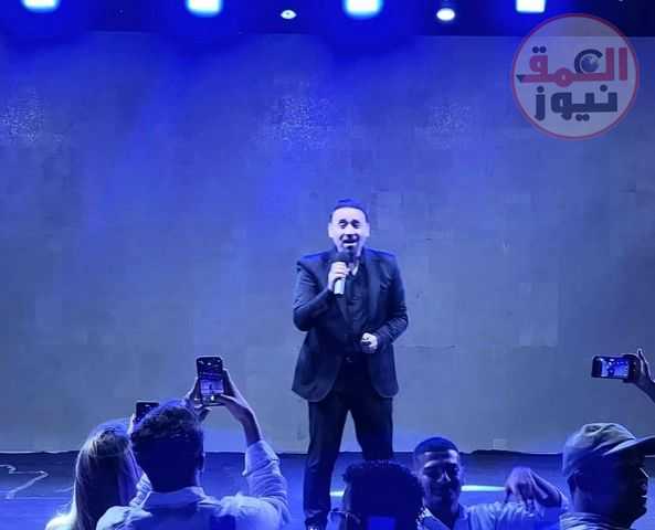 ‎مجد القاسم يتألق بأجمل أغانيه على مسرح مارينا صن رايز بالغردقة