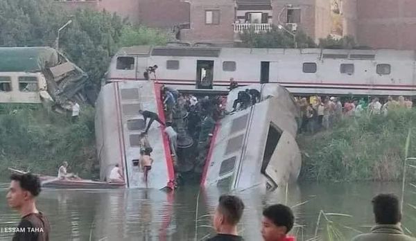 بيان إعلامى صادر من وزارة النقل بخصوص حادث قطار المنيا اليوم