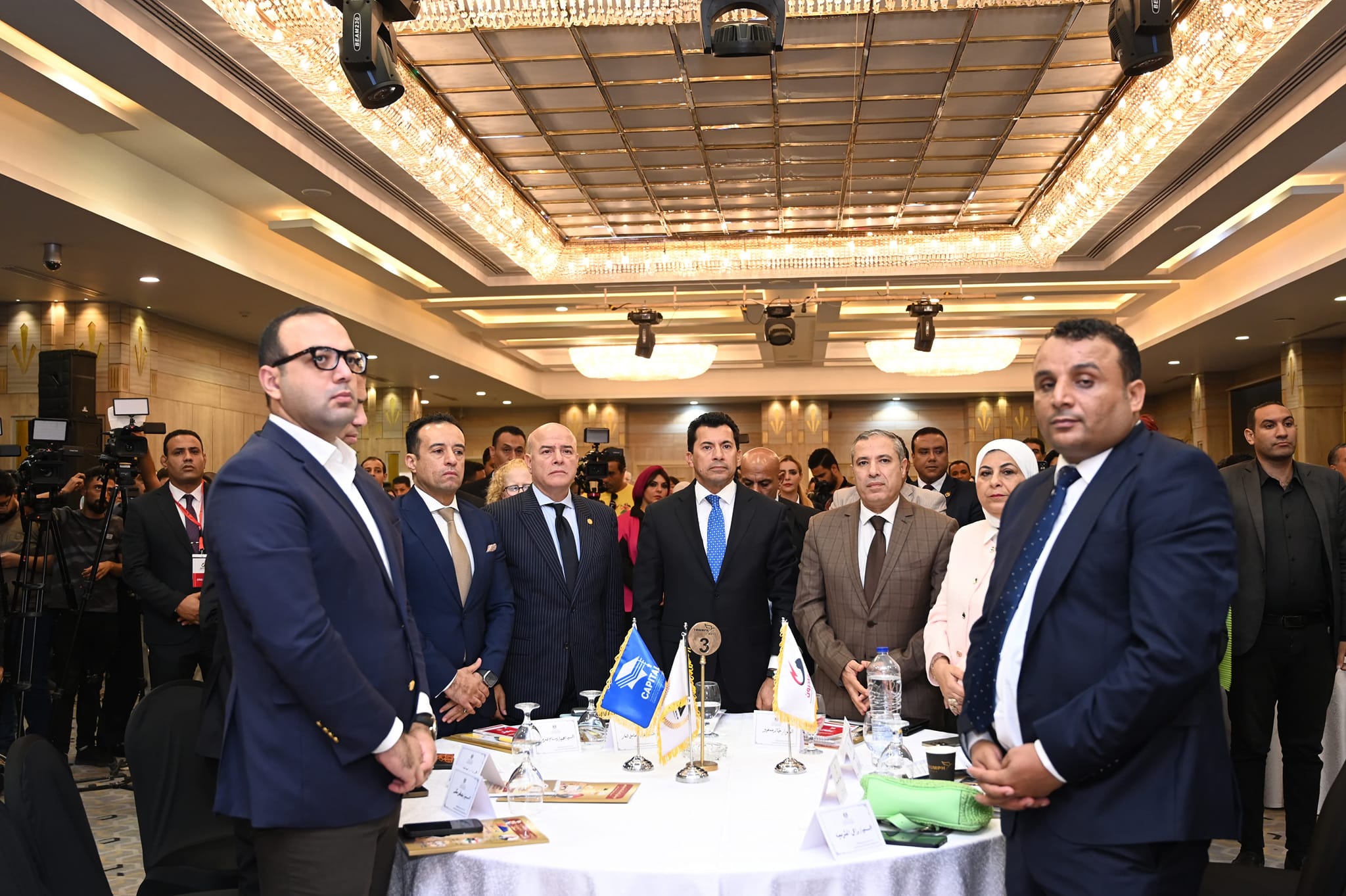 وزير الشباب والرياضة يشهد انطلاق فعاليات مؤتمر ريادة الأعمال والاستثمار العربي