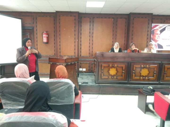 مركز النيل للاعلام بالمنصورة يبحث دعم قيم الولاء والانتماء لدي الشباب