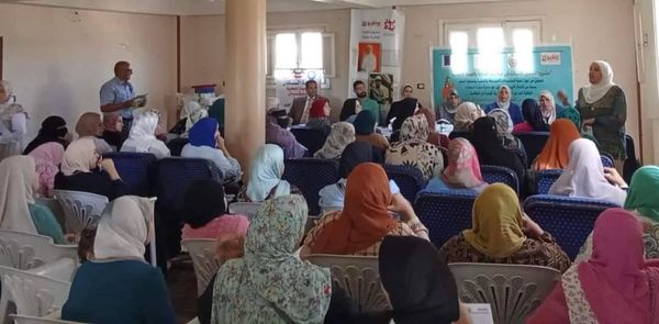 "بداية جديدة لبناء الانسان ندوة بدلبشان بالغربيه لتاهيل الفتيات للعمل