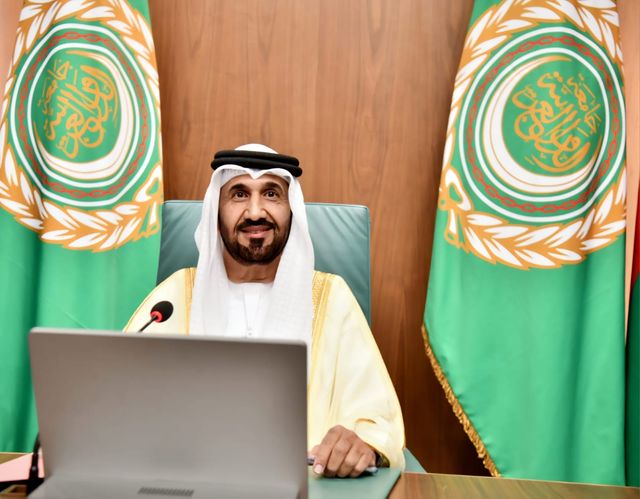 "محمد اليماحي" رئيسًا للبرلمان العربي، وتعهد ببدء مرحلة جديدة لترسيخ مكانة البرلمان العربي