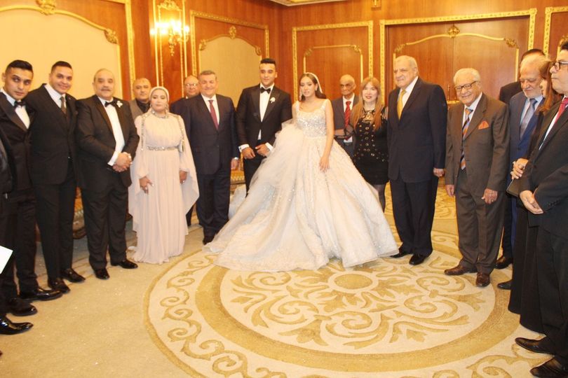 "نجوم المجتمع والفن " يشاركون فى حفل زفاف نجل اللواء هشام فرج