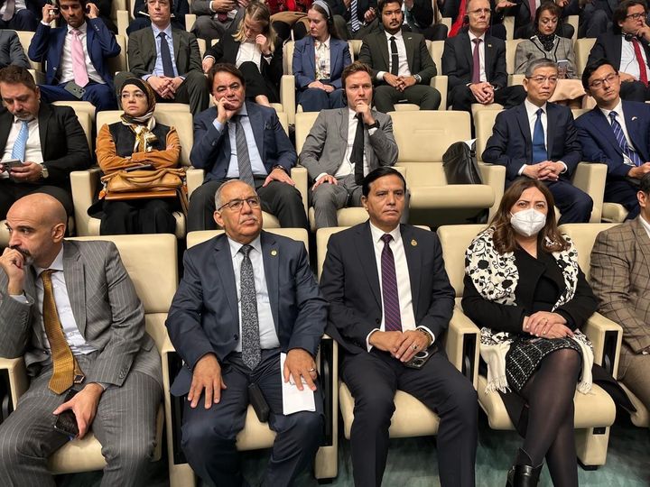 "البرلمان العربي" يشارك في الاحتفاء باليوم العالمي الـ 47 للتضامن مع الشعب الفلسطيني بالجامعة العربية