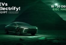 18 ديسمبر.. انطلاق النسخة الثانية من قمة مصر الدولية لوسائل التنقل الكهربائية EVs Electrify Egypt